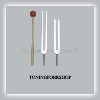 Phi Ratio Tuning Fork Set D 288 and 468 Hz