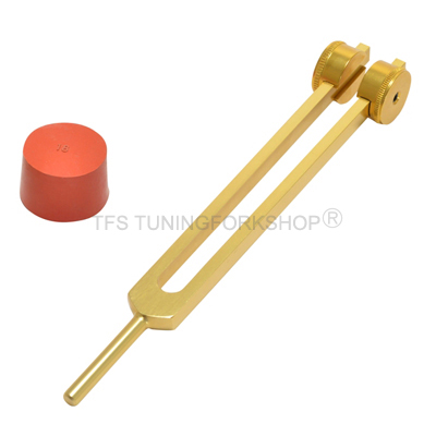 Gold Finish Astral Mental Tuning Fork